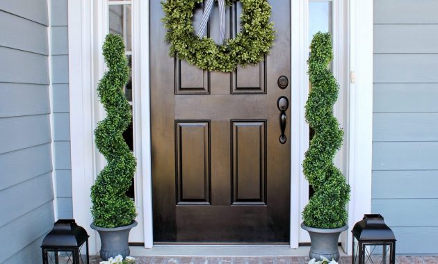 10 Pretty Topiaries For The Front Porch Thecraftpatchblog regarding measurements 1600 X 1355