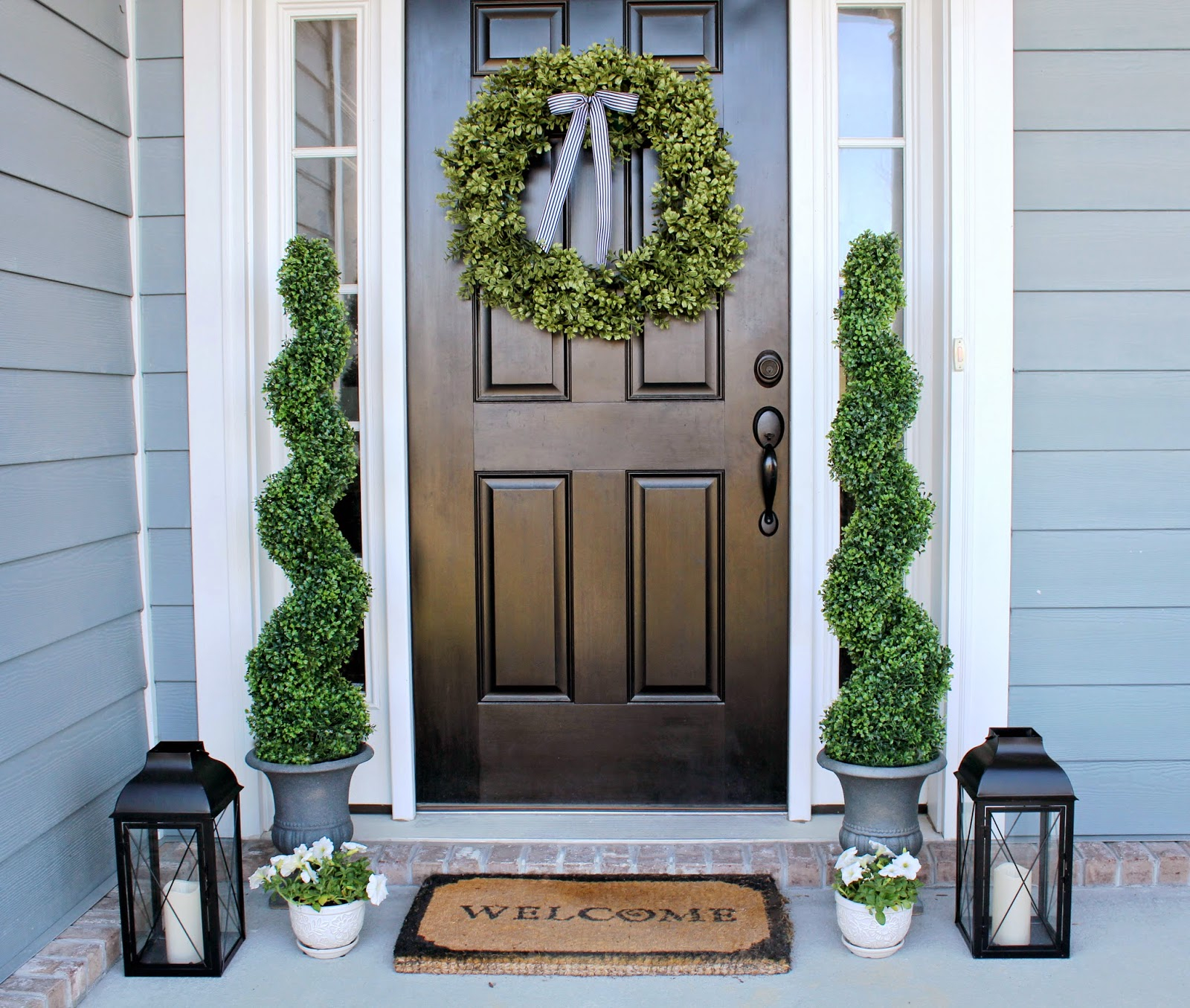 10 Pretty Topiaries For The Front Porch Thecraftpatchblog regarding measurements 1600 X 1355