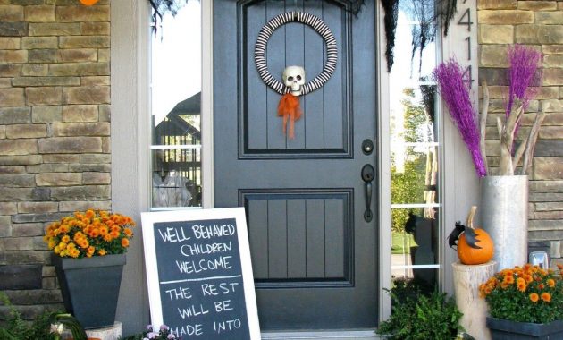 13 Halloween Porch Ideas Halloween Porch Halloween Ideas And intended for proportions 1200 X 1600