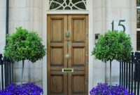 29 Best Front Door Flower Pots Ideas And Designs For 2018 pertaining to size 1122 X 1600