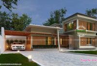 3420 Sq Ft True Contemporary Home Kerala Home Design Bloglovin with measurements 1920 X 960