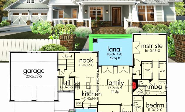 4 Bedroom House Plans With Porches Inspirational 3 Bedroom 3 Bath inside sizing 1916 X 2166