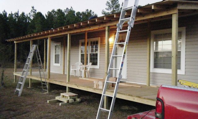 9 Beautiful Manufactured Home Porch Ideas Mobile Home Living inside proportions 1600 X 1200