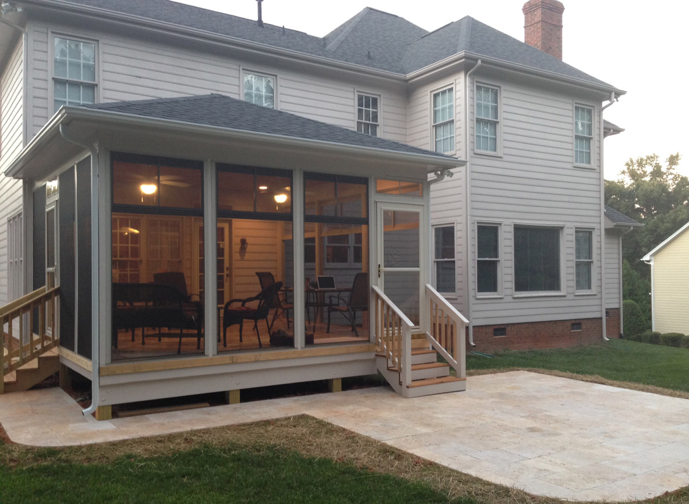 A Salt Lake City Screened In Porch For Luxurious Outdoor Living for sizing 1400 X 1025