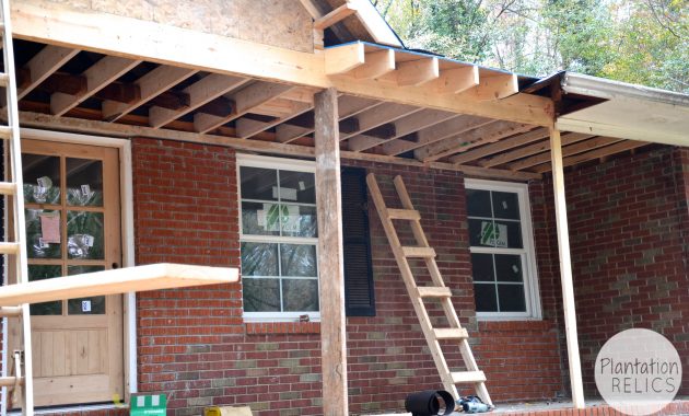 Adding A Porch Roof To An Existing Roof for proportions 4928 X 3264