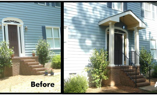 Adding Front Porch To Brick Ranch House Style Garrison Colonial Fall inside sizing 3500 X 1525