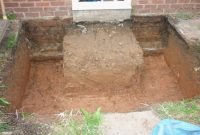 An English Homestead Porch Footings And Digger Work Brick Garden pertaining to proportions 1024 X 768