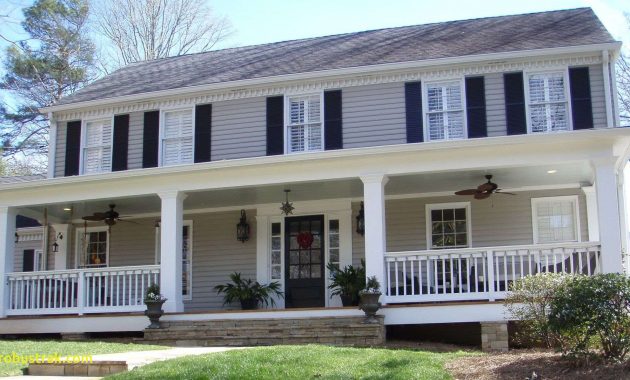 Awesome Front Porches On Colonial Homes Home Design Ideas inside sizing 1888 X 1083