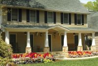 Beautiful Front Porch No Change To The Roof Line A Little Bit Of with regard to size 1800 X 1500