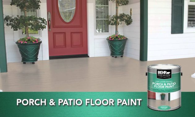 Behr Premium Low Lustre Gloss Enamel Porch Patio Floor Paint for dimensions 1920 X 1080