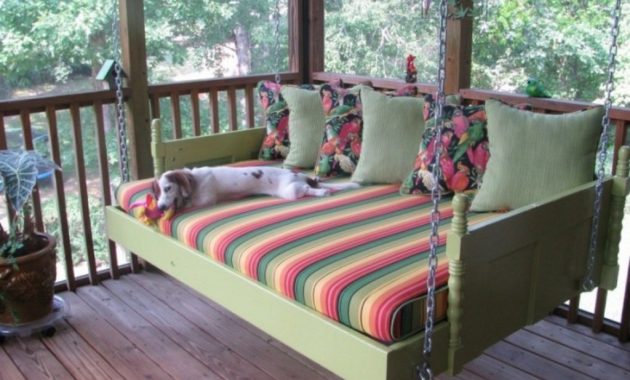 Best Porch Swing Bed Plans Designs Tierra Este 41262 with measurements 1024 X 768