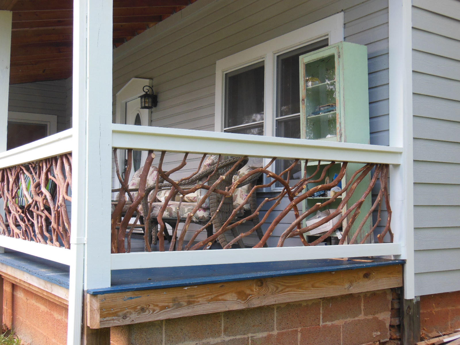 Brave Country Porch Railing Ideas Looks Cool Article Asfancy inside measurements 1600 X 1200