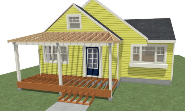 Brey Project Part 1 Covered Front Porch Addition In Bozeman with dimensions 1284 X 642