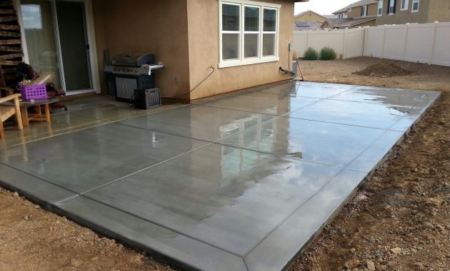 Broom Finish Concrete Patio Slab With 12 Border Bands Http regarding sizing 1632 X 1224