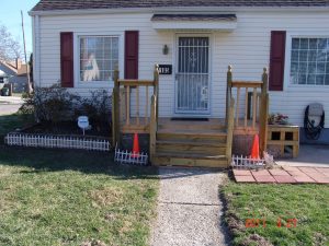 Building A Front Porchdeckstepsrails Over Old Concrete Steps regarding dimensions 3264 X 2448