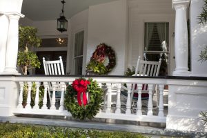 Christmas Porch Decorations with size 2500 X 1667