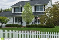 Colonial Home Stock Image Image Of Traditional Porch 40868945 inside measurements 1300 X 953