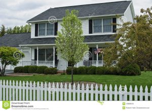 Colonial Home Stock Image Image Of Traditional Porch 40868945 inside measurements 1300 X 953