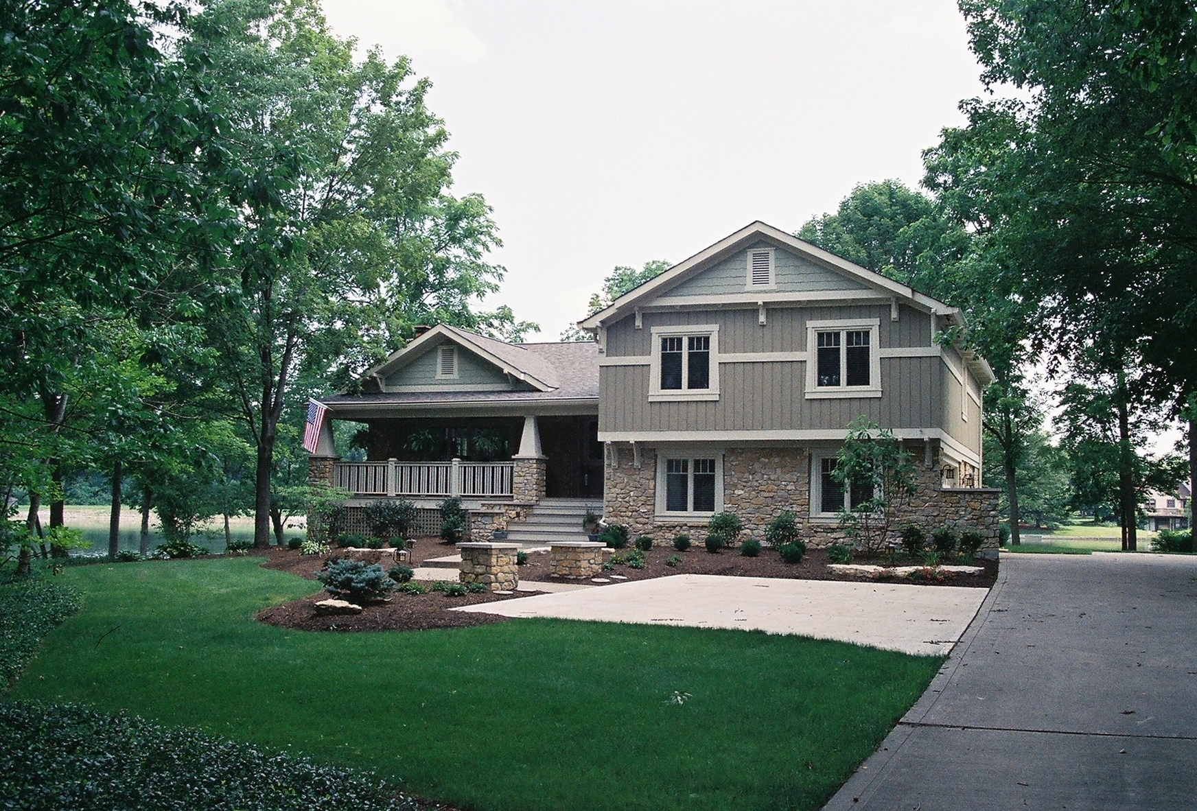 Deck Designs For Split Level Homes Front Porches Split Level Homes intended for size 1744 X 1182