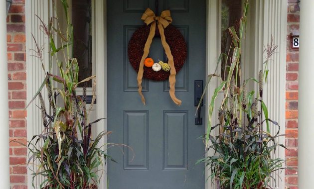 Decorating My Front Porch For Fall Driven Decor Door Sink And pertaining to measurements 1200 X 1600