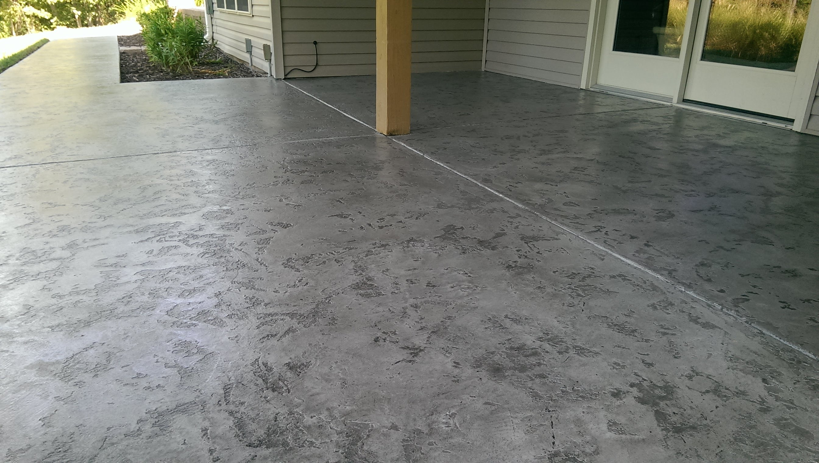 Decorative Concrete Tuscan Slate Acid Stain Antique Overlay 573 216 within measurements 2688 X 1520