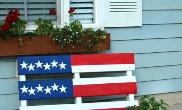 Diy American Flag Pallet Project Home Crafts Ali within dimensions 745 X 1108