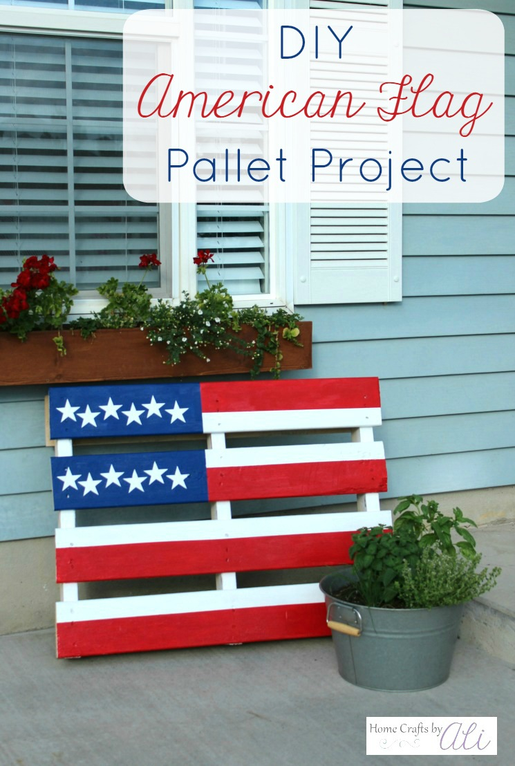 Diy American Flag Pallet Project Home Crafts Ali within dimensions 745 X 1108