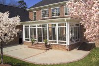 Enclosed Porchoutside View Many People Use Sunrooms To Extend The within size 1323 X 1000