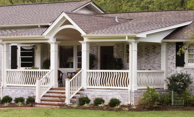 Exploit Houses With Front Porches Pictures Of On Ranch Style Homes for size 1542 X 858