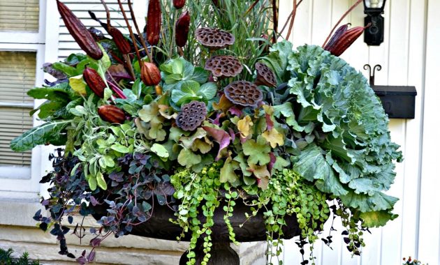 Fall Front Porch And Fabulous Urn Planter Fox Hollow Cottage regarding proportions 1564 X 1600