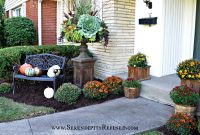 Fall Front Porch And Fabulous Urn Planter Fox Hollow Cottage with regard to sizing 1600 X 1032