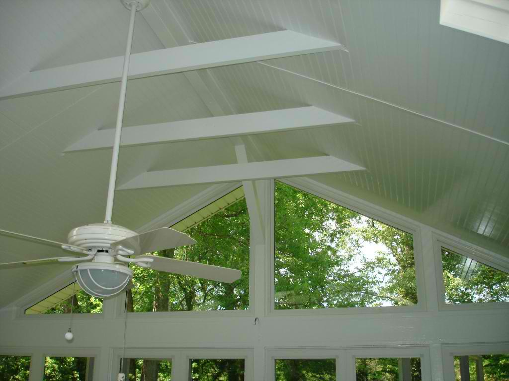 Feeling Blue Take A Look At Our Beautiful Screened Porch Ceiling intended for sizing 1024 X 768