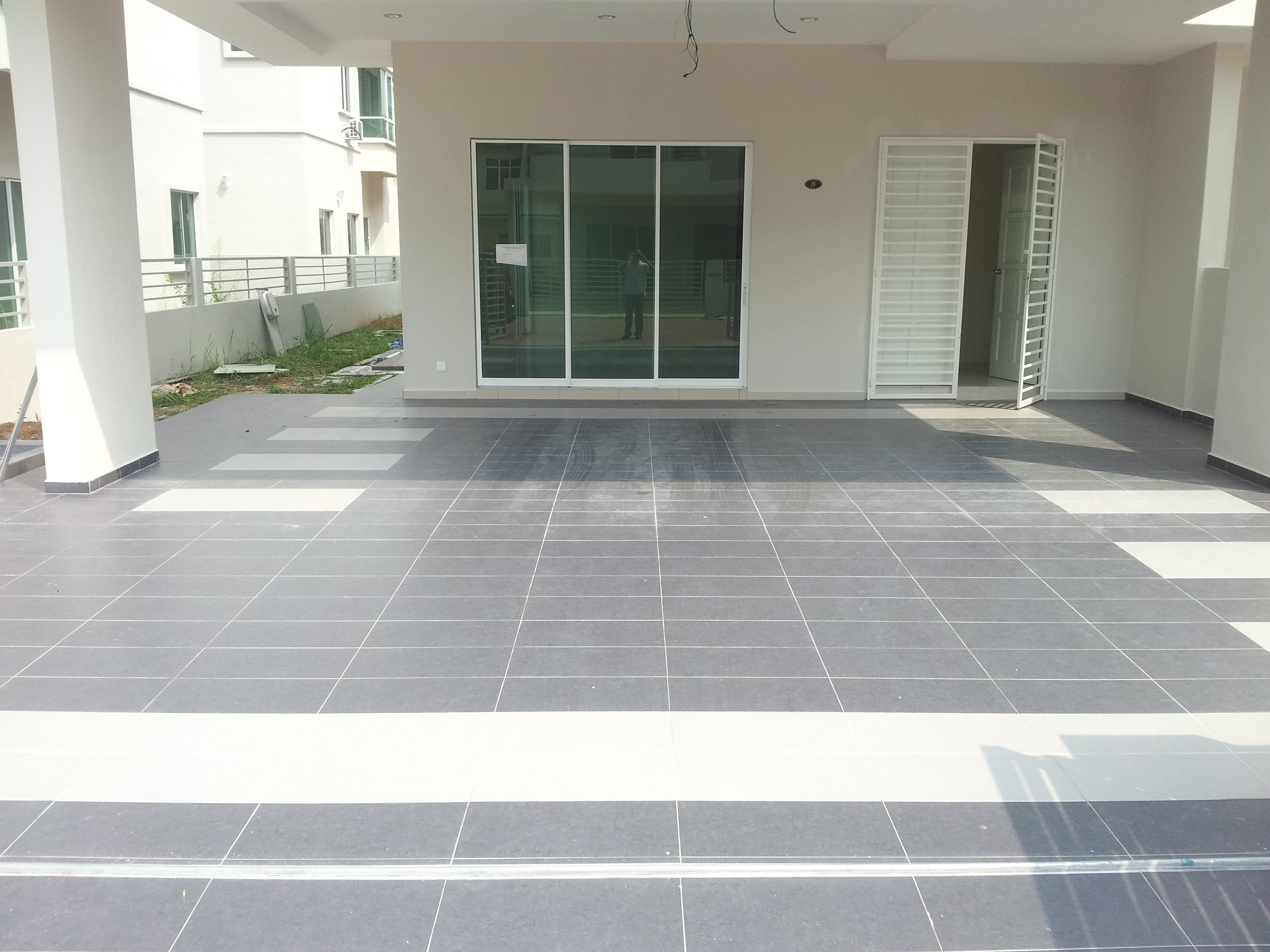 Floor Tiles Design For Car Porch Patio Pool Porch Design Ideas pertaining to size 3264 X 2448