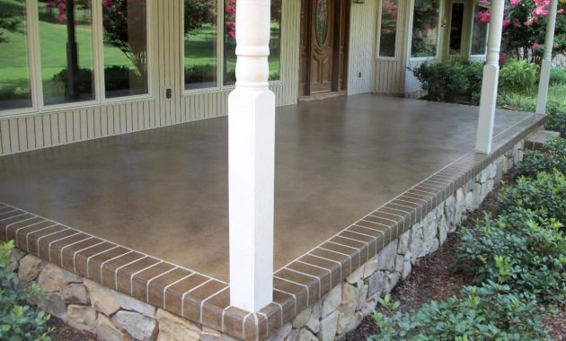 Front Or Back Porch Idea A Base Of Desert Sand And An Overspray inside measurements 1280 X 960