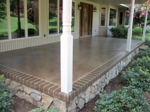 Front Or Back Porch Idea A Base Of Desert Sand And An Overspray pertaining to measurements 1280 X 960
