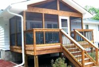 Front Porch Deck Ideas Gorgeous Front Deck Gorgeous Wooden Front in dimensions 1024 X 847