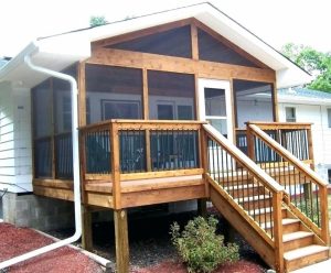 Front Porch Deck Ideas Gorgeous Front Deck Gorgeous Wooden Front in dimensions 1024 X 847