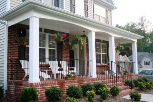 Front Porch Designs Ideas And For Brick Homes Pictures Great in proportions 1600 X 1067