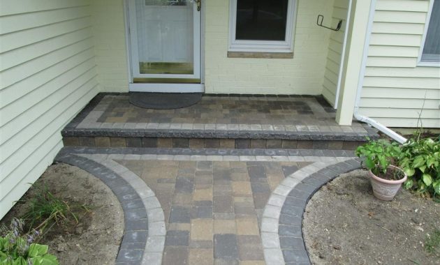 Front Porch Designs Using Pavers Gallery Of Porch Pool Deck intended for measurements 1024 X 768