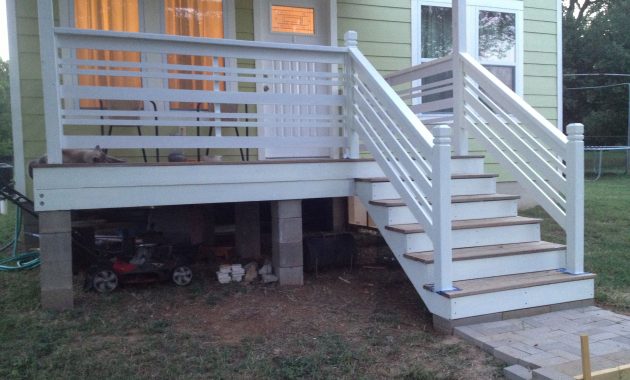 Front Porch Horizontal Railing Exterior And Outbuildings with dimensions 3264 X 2448