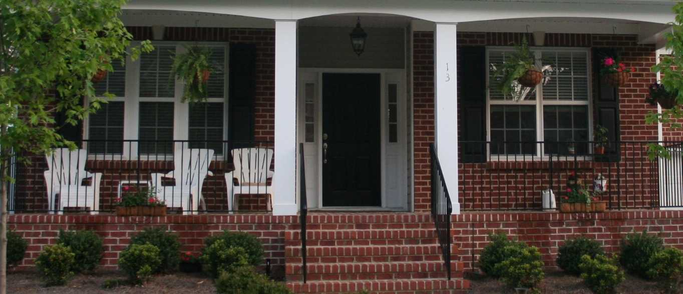 Front Porch Ideas Brick House Inspirations And Outstanding Photos with regard to measurements 1364 X 589