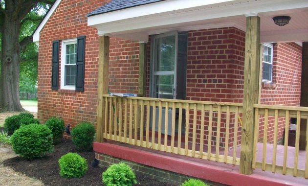 Front Porch Railing For Stair with regard to measurements 1024 X 768