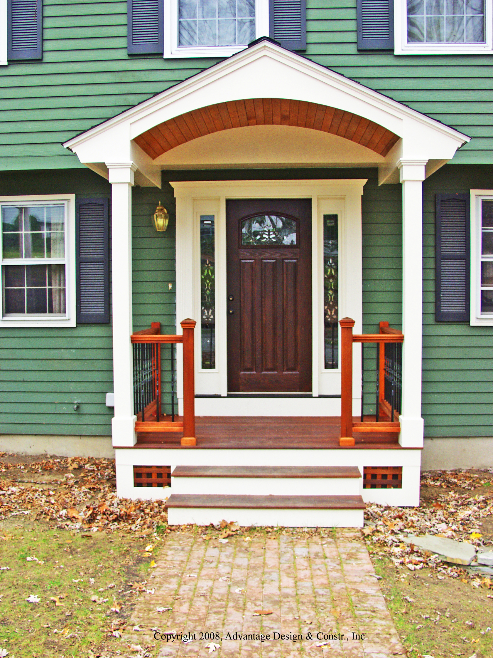 Front Porches A Pictorial Essay Suburban Boston Decks And within size 1680 X 2240