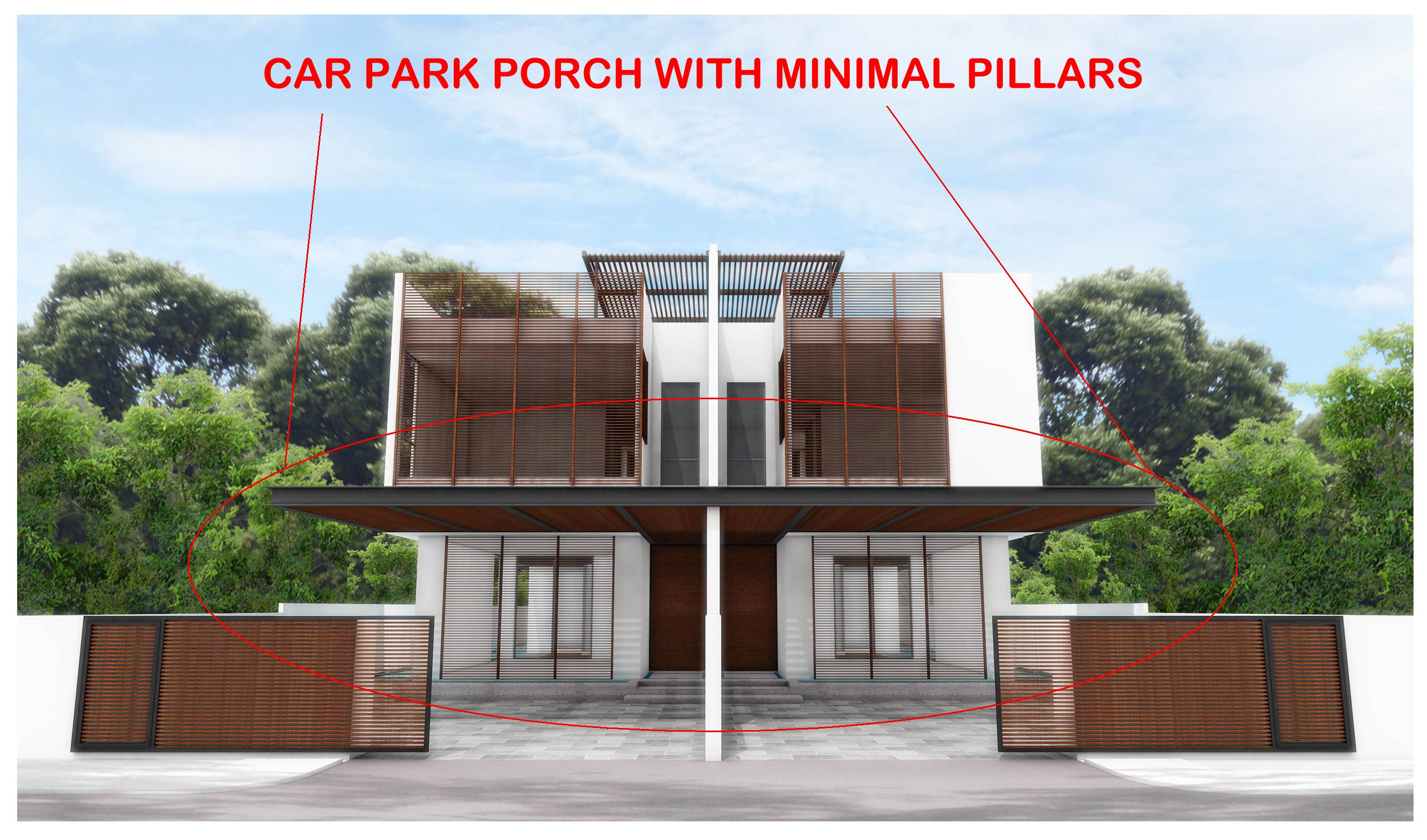 Good Design Car Porch With Few Pillars Around Singapore pertaining to proportions 2752 X 1620