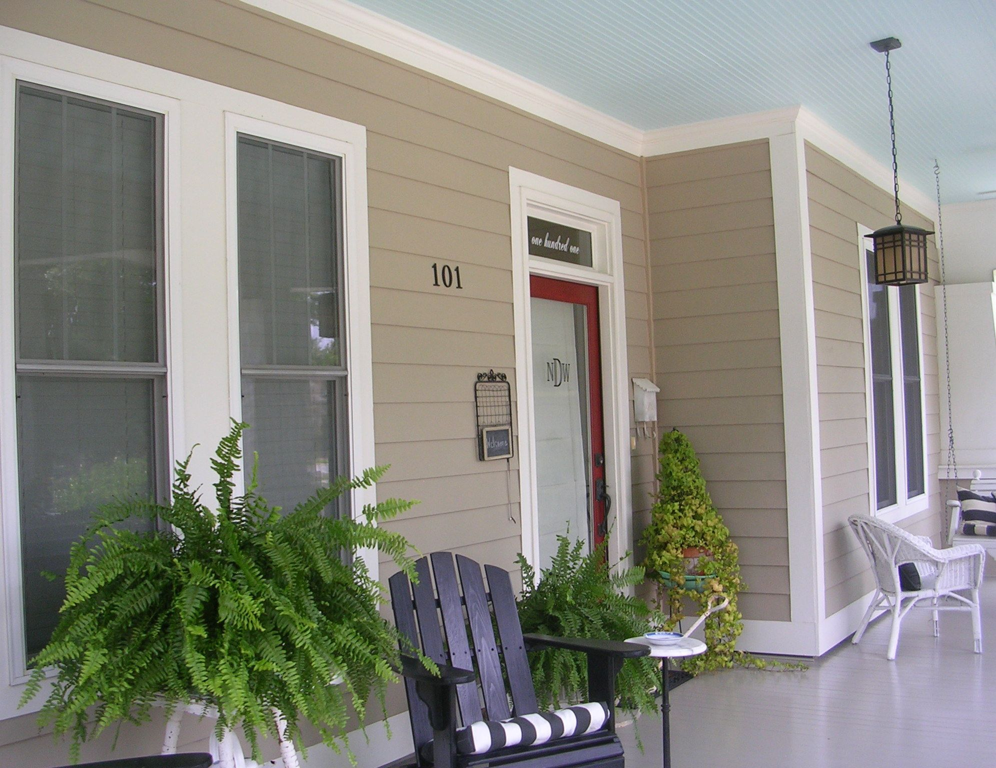 Southern Homes With Blue Porch Ceilings Porches Ideas