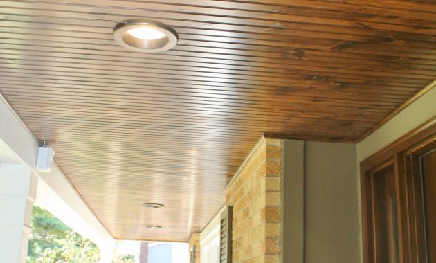 Hardie Timber Bark Arctic White Trim Custom Wood Porch Ceiling In for dimensions 1280 X 1920