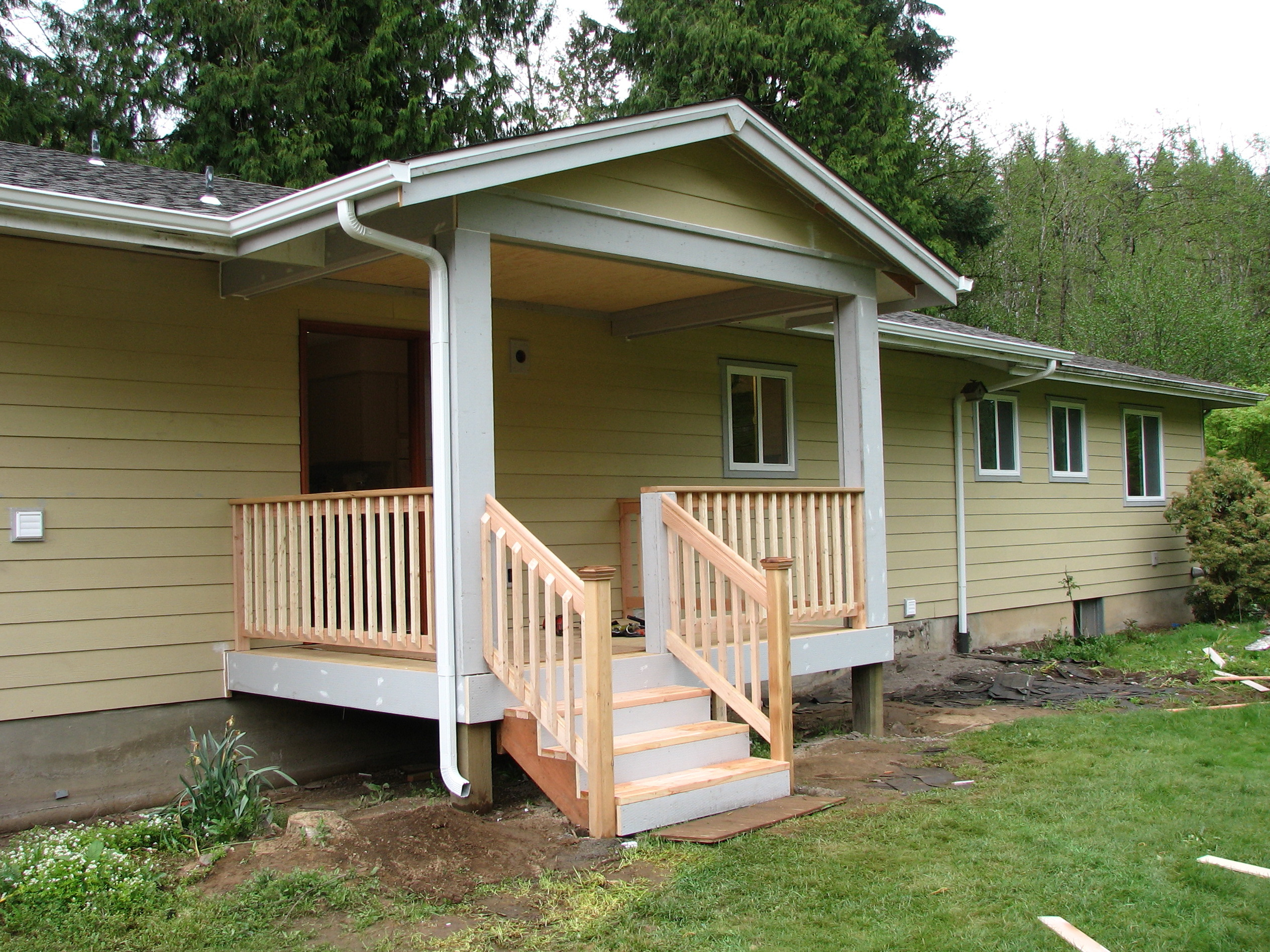 Hip Roof Front Porch Addition Home Design Ideas regarding ...