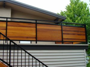 Horizontal Deck Railing Ideas Privacy Railing Stairs And Kitchen pertaining to sizing 1152 X 864