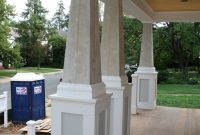 I Like The Wooden Painted Bases On Porch Support Posts Ideas For intended for sizing 1067 X 1600