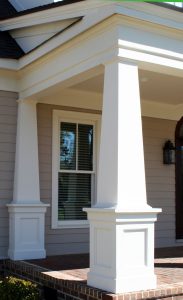I Love The Horizontalroof Line Trim Work On This The Columns Aren with proportions 1491 X 2445
